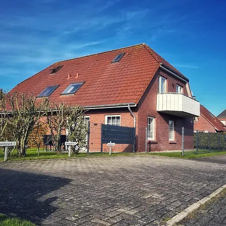 Apartment Kuestenliebe Nessmersiel Mit Balkon Incl Bettwaesche *