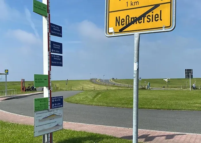 Nessmersiel, Mit Balkon In Deichnaehe, Wallbox, Renoviert Neßmersiel